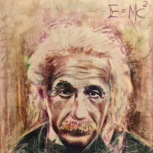 Faridg G Albert Einstein Pastel
